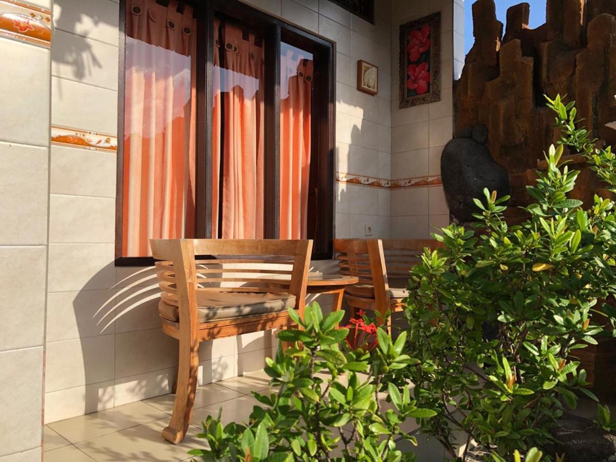 Kerti Beach Bungalow&Restaurant Padang Bai Exterior foto