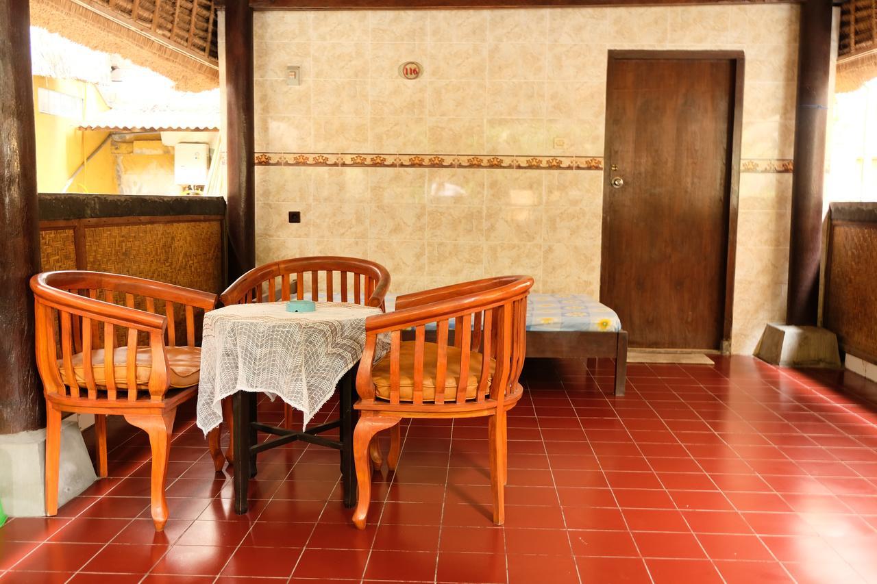 Kerti Beach Bungalow&Restaurant Padang Bai Exterior foto