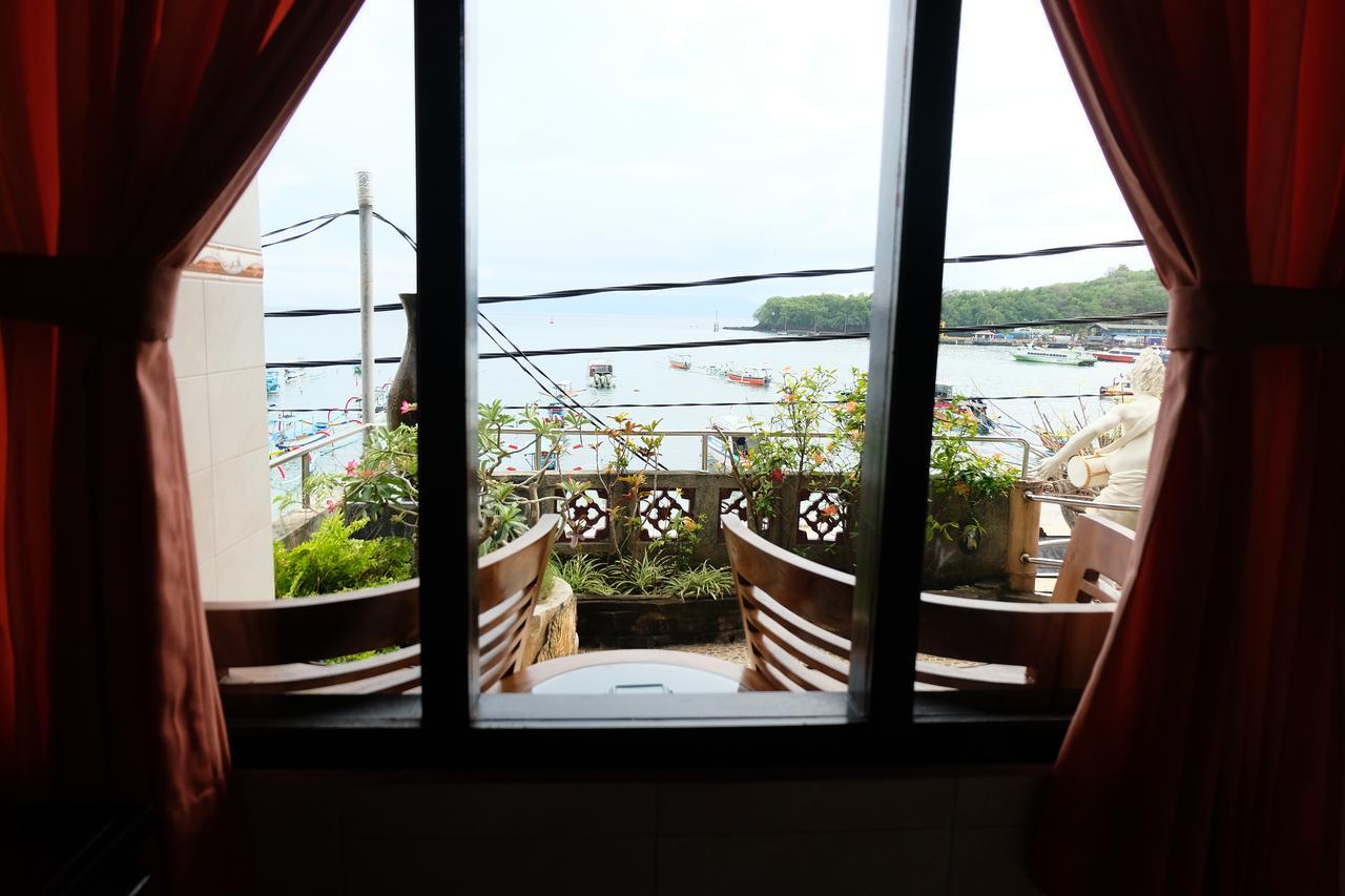 Kerti Beach Bungalow&Restaurant Padang Bai Exterior foto