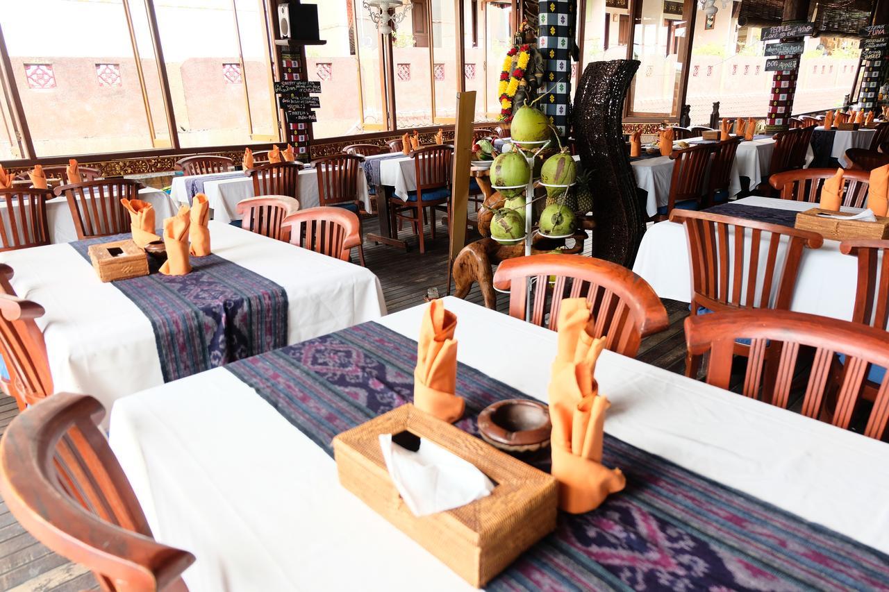 Kerti Beach Bungalow&Restaurant Padang Bai Exterior foto