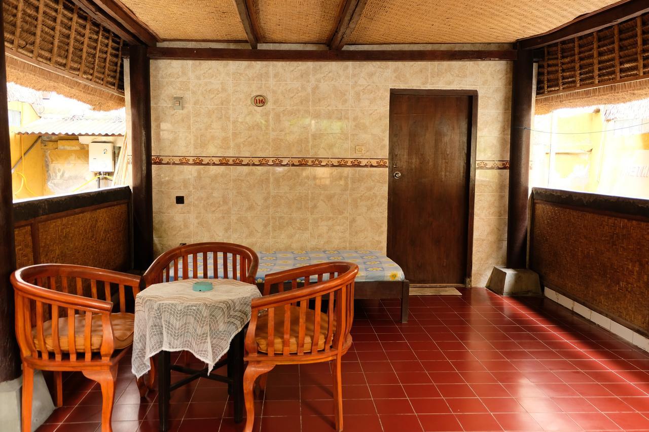 Kerti Beach Bungalow&Restaurant Padang Bai Exterior foto